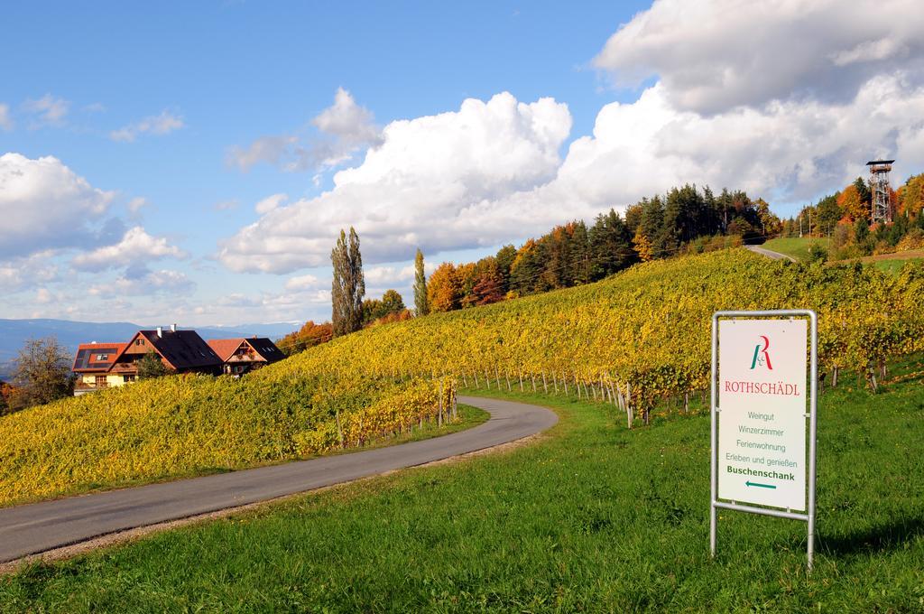 Weingut Winzerzimmer Rothschaedl Лойчах Экстерьер фото